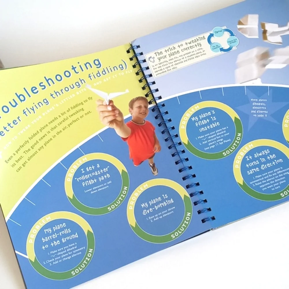 Klutz Paper Airplanes Activity Book For Children & Family Fun Easy Instructions
